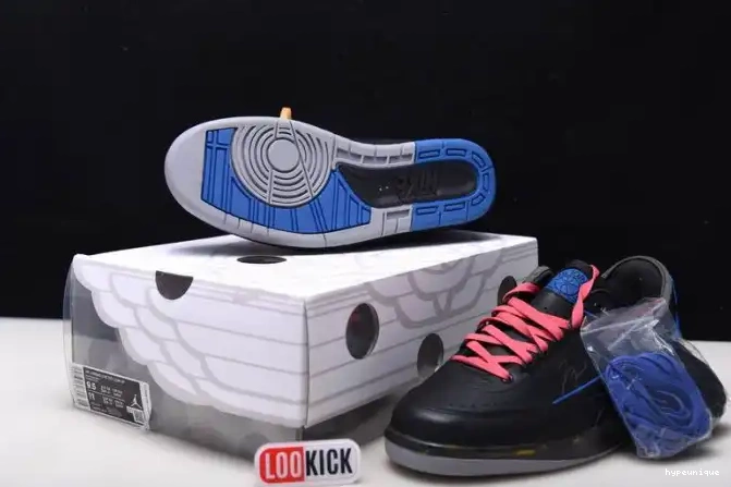 HYPE DJ4375-004 2 Off-White Blue Black Low Jordan Retro SP 0502